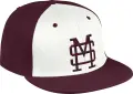 Кепка Adidas MISSISSIPPI STATE BULLDOGS FITTED WOOL бордово-біла GN9761