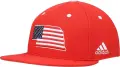 Кепка Adidas NEBRASKA HUSKERS FITTED MESH красно-белая GS4774