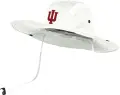 Панама Adidas INDIANA HOOSIERS SAFARI HAT белая FS5488