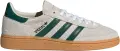 Кеди жіночі Adidas HANDBALL SPEZIAL бежево-темно-зелені JS0242