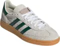 Кеды женские Adidas HANDBALL SPEZIAL бежево-темно-зеленые JS0242