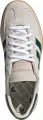 Кеды женские Adidas HANDBALL SPEZIAL бежево-темно-зеленые JS0242