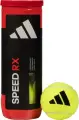 Набір м'ячів для падл-тенісу Adidas SPEED RX жовтий (3 штуки) BL1XA3