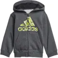 Спортивний костюм дитячий Adidas SPORTSWEAR сіро-чорно-салатовий GK1652