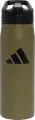 Пляшка для води Adidas METAL BOTTLE SCREW TOP 600 мл оливково-чорна KS9669