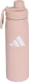 Пляшка для води Adidas METAL BOTTLE SCREW TOP 600 мл світло-рожево-біла KS9668