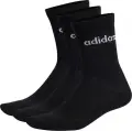 Шкарпетки Adidas LINEAR CREW CUSHIONED 3P чорні (3 пари) IC1301