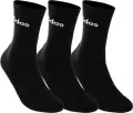 Шкарпетки Adidas LINEAR CREW CUSHIONED 3P чорні (3 пари) IC1301