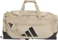 Сумка спортивна Adidas TRAINING DEFENDER DUFFLE BAG MEDIUM 60,6L бежева KT3154