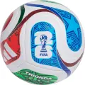 Футбольный мяч Adidas FIFA WORLD CUP 26 TRIONDA TRAINING бело-красно-зелено-синий Размер 5 JD8032
