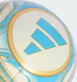 Футбольний м'яч Adidas MESSI CLUB кремово-блакитно-золотий Розмір 5 KE7538