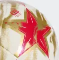 Футбольный мяч Adidas UCL CLUB кремово-красно-золотой Размер 5 KE9764