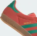 Кеди Adidas GAZELLE INDOOR червоно-зелені JH5407
