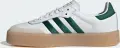 Кеди жіночі Adidas SAMBAE біло-темно-зелені ID0440