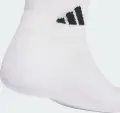 Носки Adidas CUSHIONED SPORTSWEAR ANKLE SOCKS 3P белые (3 пары) JZ0523