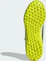 Сороконожки (шиповки) детские Adidas F50 CLUB H&L TF желто-бело-черные JS1484