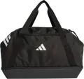 Сумка спортивная Adidas TIRO DUFFLE BAG MEDIUM WITH BOTTOM COMPARTMENT 51,57L черная JY7943