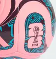 Футбольный мяч Adidas FIFA WORLD CUP 26 TRIONDA CLUB светло-розово-черно-голубой Размер 4 JD8029