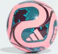 Футбольний м'яч Adidas FIFA WORLD CUP 26 TRIONDA CLUB світло-рожево-чорно-блакитний Розмір 5 JD8029