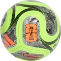 Футбольный мяч Adidas FIFA WORLD CUP 26 TRIONDA COMPETITION WINTER лаймово-оранжево-серебряный Размер 4 JV6223
