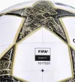 Футбольний м'яч Adidas UCL LEAGUE 25/26 LEAGUE STAGE біло-чорно-золотий Розмір 5 JZ9995