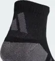 Носки Adidas ESSENTIALS CLIMACOOL QUARTER SOCKS 3P черно-серые (3 пары) JC6453