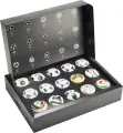 Набір футбольних м'ячів сувенірних Adidas FIFA WORLD CUP 26 HISTORICAL MINI BALL SET різнокольоровий JN2093