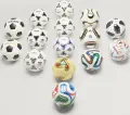 Набір футбольних м'ячів сувенірних Adidas FIFA WORLD CUP 26 HISTORICAL MINI BALL SET різнокольоровий JN2093