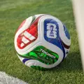 Футбольний м'яч Adidas FIFA WORLD CUP 26 TRIONDA COMPETITION біло-червоно-зелено-синій Розмір 4 JD8031