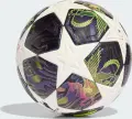 Футбольний м'яч Adidas UEFA CHAMPIONS LEAGUE FINAL PRO біло-фіолетово-лаймовий Розмір 5 JX9077