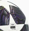 Футбольний м'яч Adidas UEFA CHAMPIONS LEAGUE FINAL PRO біло-фіолетово-лаймовий Розмір 5 JX9077
