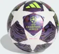 Футзальний м'яч Adidas UEFA CHAMPIONS LEAGUE FINAL PRO SALA біло-фіолетово-лаймовий Розмір 4 JX9102