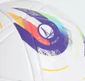 Футбольный мяч Adidas WOMEN'S EURO25 LEAGUE бело-фиолетовый Размер 5 JH1262