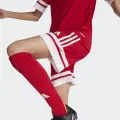 Шорти футбольні дитячі Adidas SQUADRA 25 SHORTS червоно-білі JJ2416