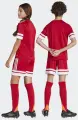 Шорти футбольні дитячі Adidas SQUADRA 25 SHORTS червоно-білі JJ2416