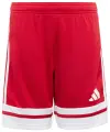 Шорти футбольні дитячі Adidas SQUADRA 25 SHORTS червоно-білі JJ2416
