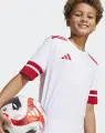 Футболка джерси детская Adidas SQUADRA 25 JERSEY бело-красная JJ0059