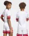 Футболка джерси детская Adidas SQUADRA 25 JERSEY бело-красная JJ0059