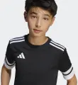 Футболка джерсі дитяча Adidas SQUADRA 25 JERSEY чорно-біла JJ0052