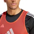 Манішка футбольна Adidas TRAINING 24 BIB червона JF3245