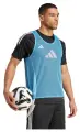 Манішка футбольна Adidas TRAINING 24 BIB блакитна JF3243