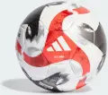 Футбольний м’яч Adidas TIRO PRO біло-чорно-сріблясто-червоний Розмір 5HT2428