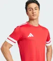 Футболка джерсі Adidas SQUADRA 25 JERSEY червоно-біла JE2601