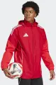 Ветровка Adidas TIRO 25 COMPETITION ALL WEATHER JACKET красно-бордовая JI6503