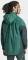 Ветровка Adidas TIRO 25 COMPETITION ALL WEATHER JACKET темно-зелено-зеленая JI8936