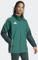 Ветровка Adidas TIRO 25 COMPETITION ALL WEATHER JACKET темно-зелено-зеленая JI8936