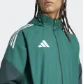 Ветровка Adidas TIRO 25 COMPETITION ALL WEATHER JACKET темно-зелено-зеленая JI8936