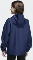 Ветровка детская Adidas ENTRADA 26 ALL WEATHER JACKET темно-сине-белая JZ9103
