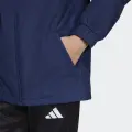 Ветровка детская Adidas ENTRADA 26 ALL WEATHER JACKET темно-сине-белая JZ9103