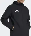 Вітрівка Adidas ENTRADA 26 ALL WEATHER JACKET чорно-біла JZ9101